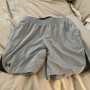 LG Men's Light Gray Athletic Shorts